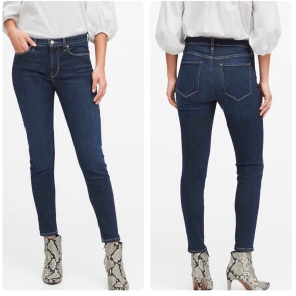 Banana Republic | Dark Wash Skinny Jeans | Size 28 - Picture 1 of 12